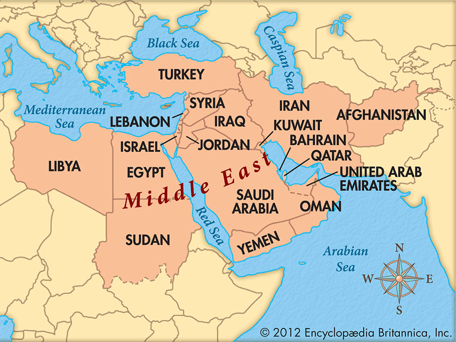 التوترات فى الشرق الأوسط